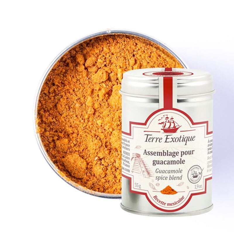 Guacamole Mausteseos | Guacamole Spice Blend | TERRE EXOTIQUE | 55g