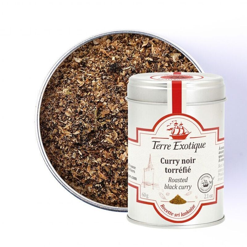 Paahdettu musta curry | Roasted Black Curry | TERRE EXOTIQUE | 60g