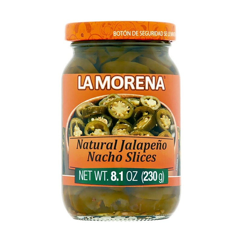 Jalapeno chili, viipaloitu | Sliced Jalapeno Chile Peppers | LA MORENA | 230g