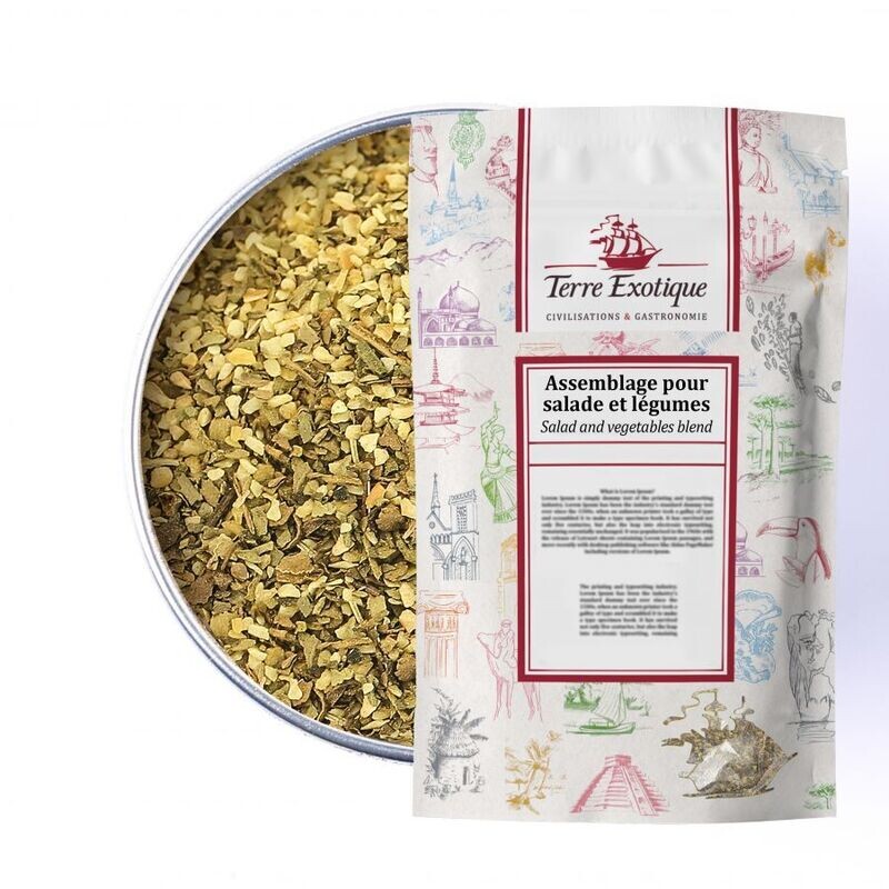 Kasvismausteseos | Vegetable Spice Blend | TERRE EXOTIQUE | sachet 500 g