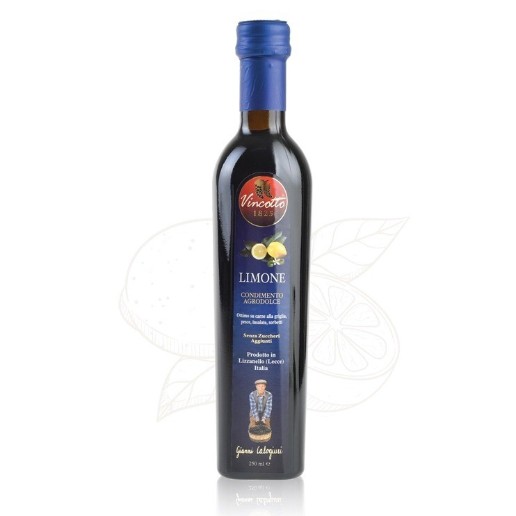 Sitruuna vincotto-balsamicokastike | Lemon Vincotto | CALOGIURI | 250ml