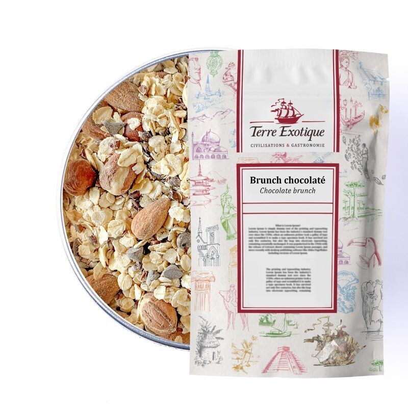 Suklaabrunssi-mysli | Chocolate brunch | TERRE EXOTIQUE | 300g