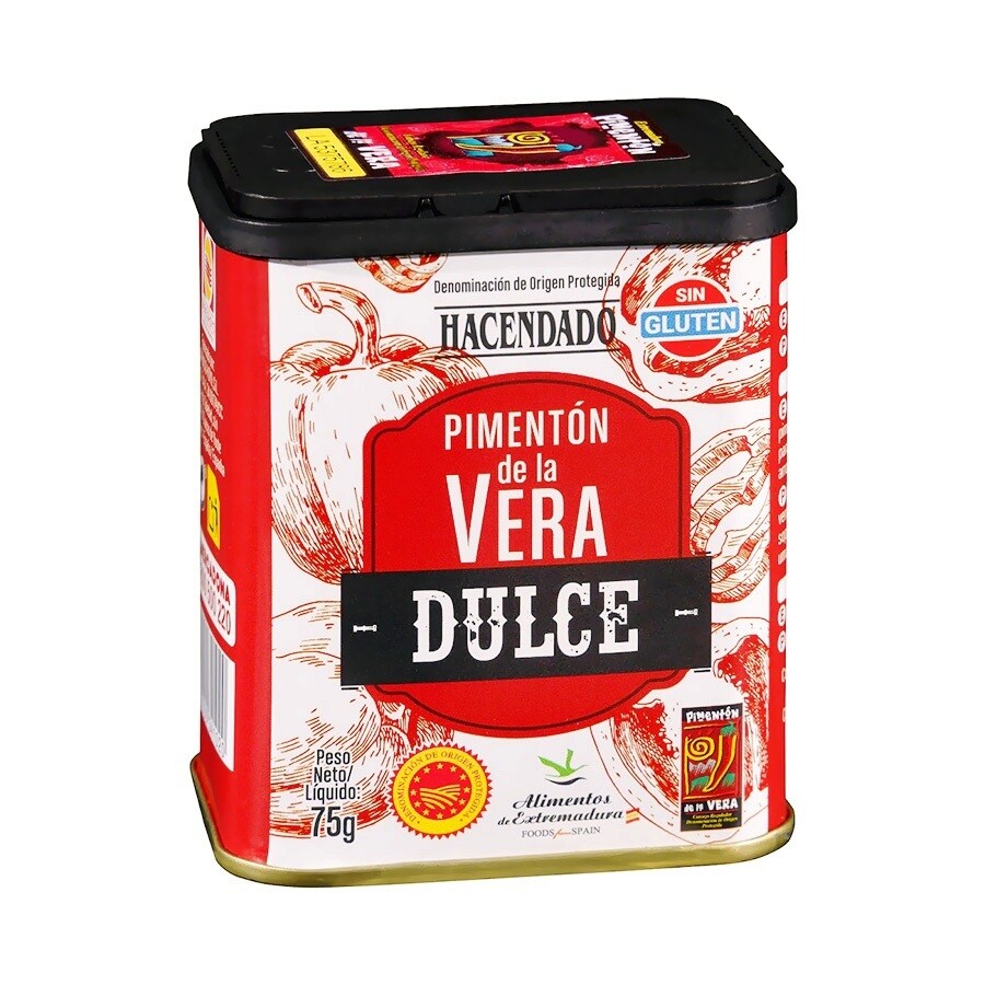 Savustettu paprikajauhe | Pimenton de la Vera Dulce | HACENDADO | 75g