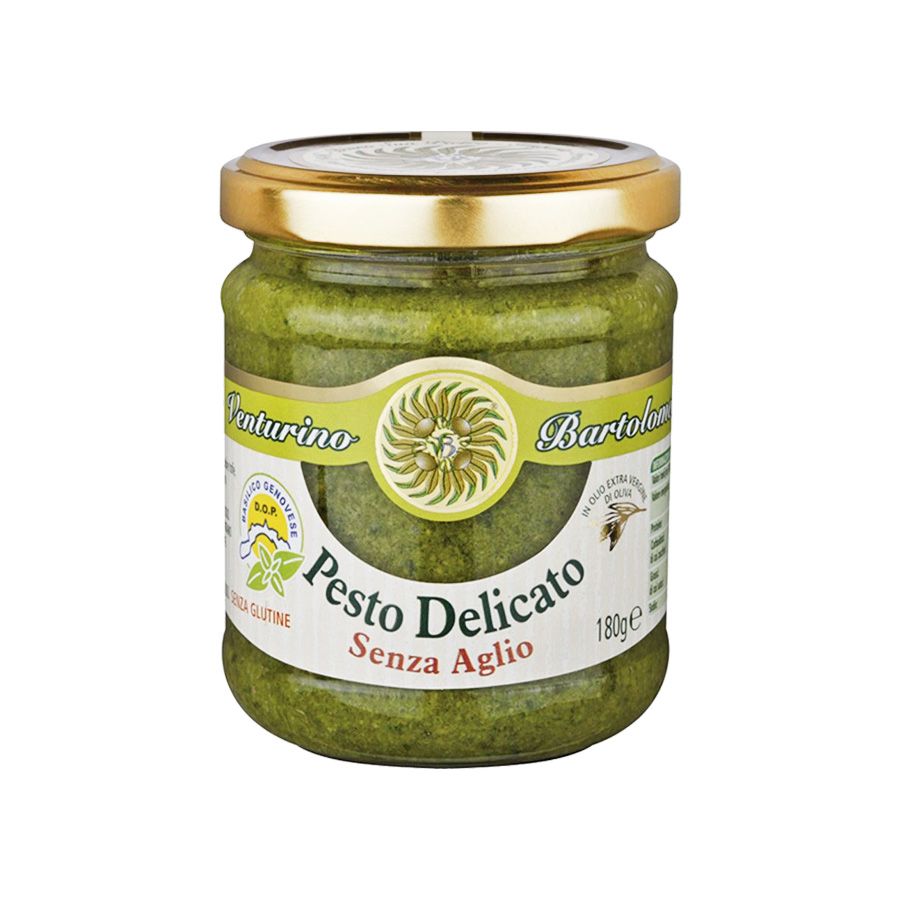 Pesto Delicato - ilman valkosipulia | Pesto Delicato without garlic | VENTURINO | 180g