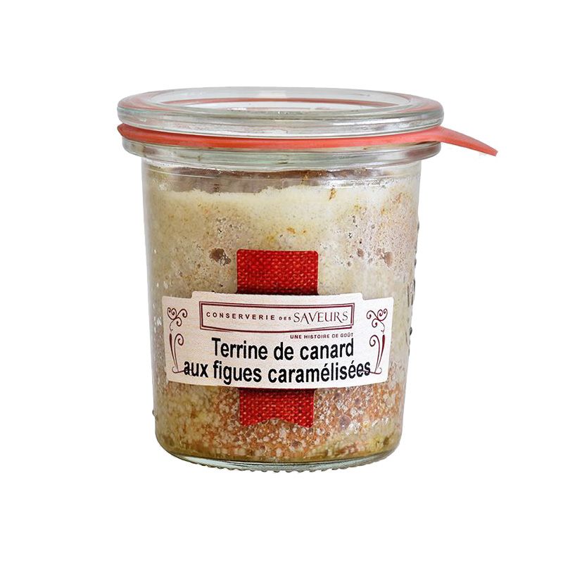 Ankkaterriini karamellisoiduilla viikunoilla | SAVEURS | 100g