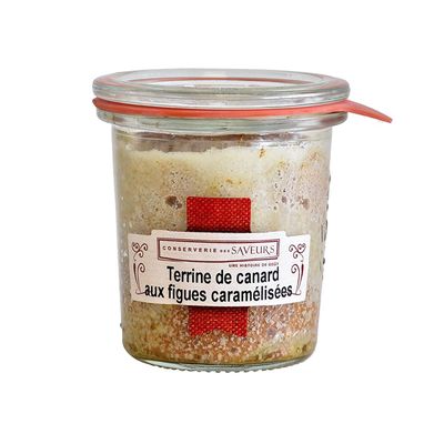 Ankkaterriini karamellisoiduilla viikunoilla | SAVEURS | 100g