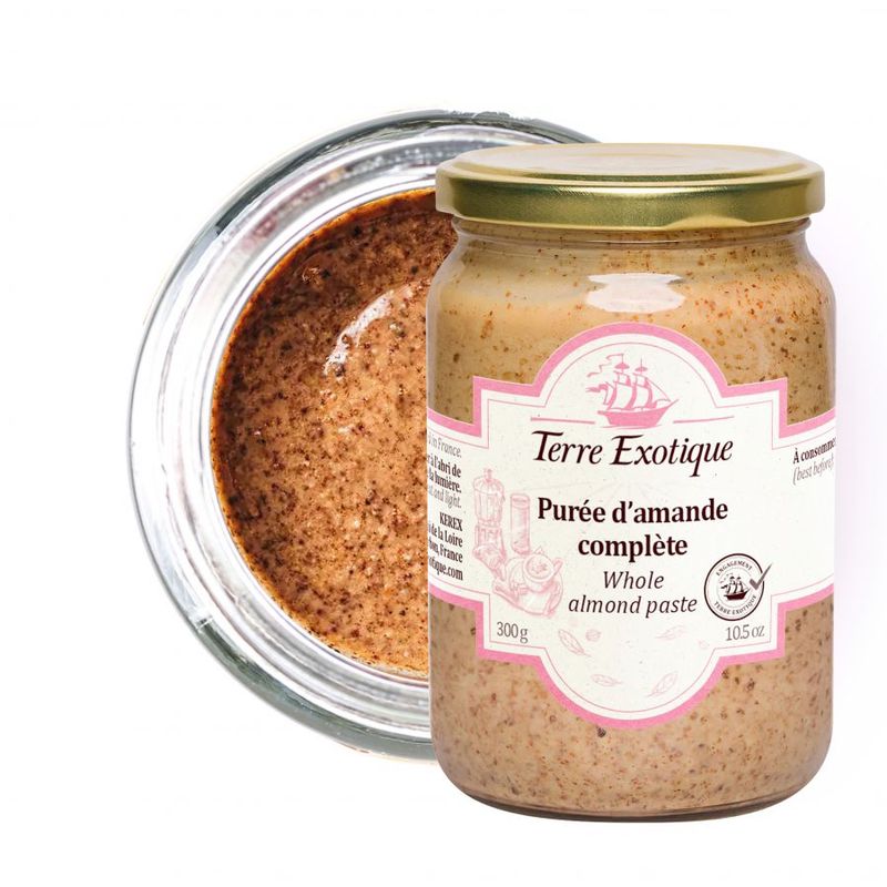 Mantelitahna | Whole Almond Paste | TERRE EXOTIQUE | 300 g