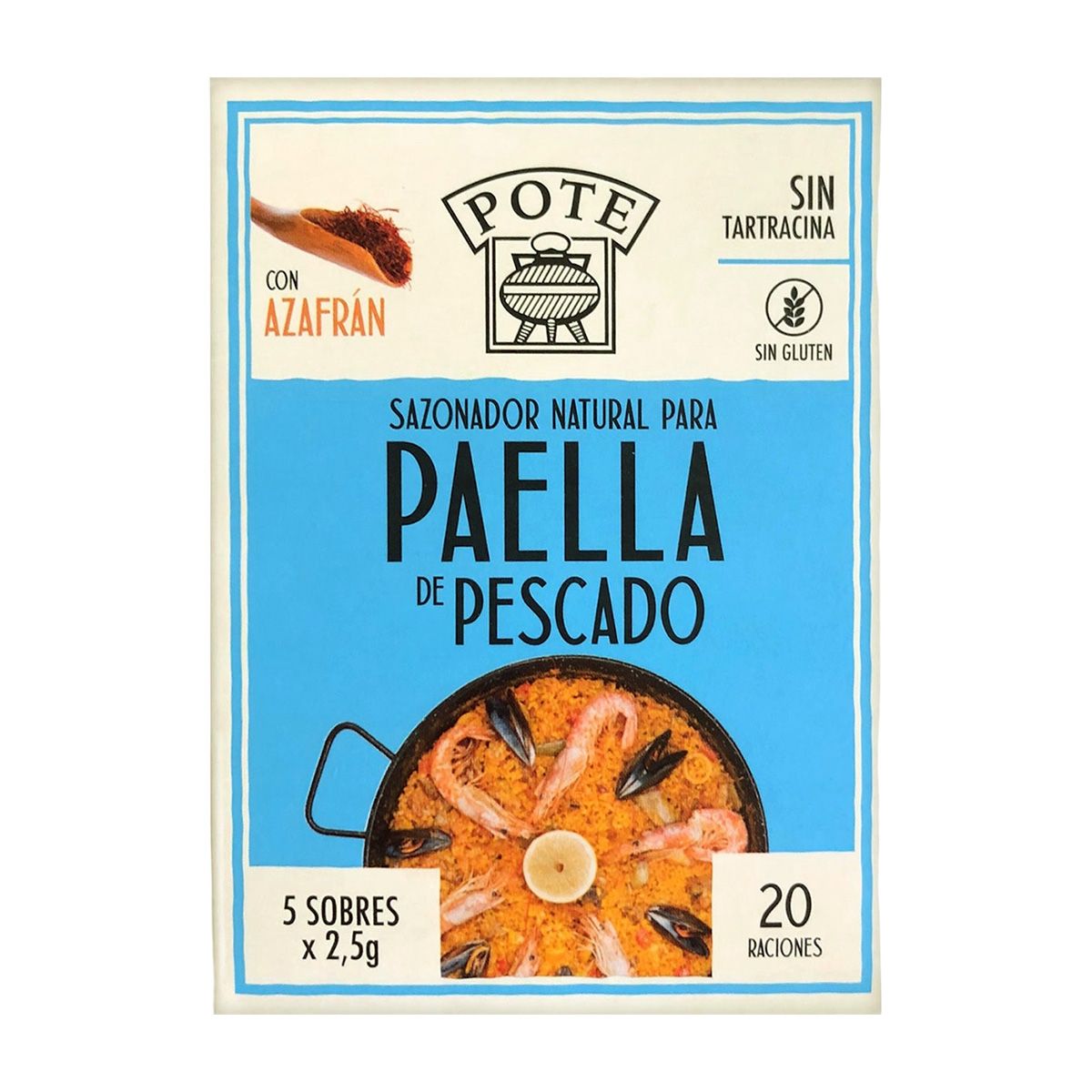 Mausteseos kalapaellaan | POTE | (5*2,5g) 15g