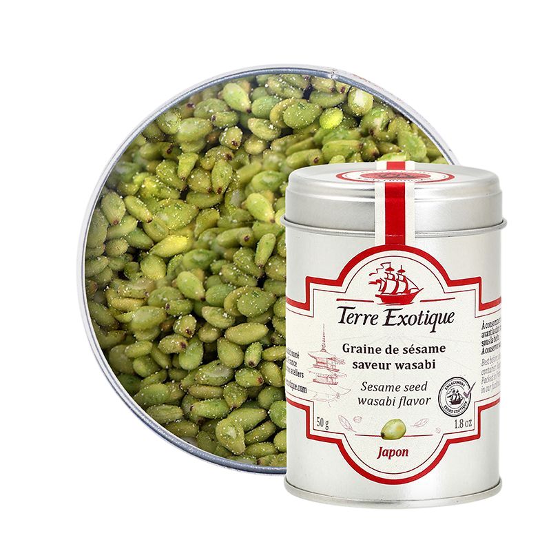 Seesaminsiemeniä wasabin kanssa | TERRE EXOTIQUE | 50g