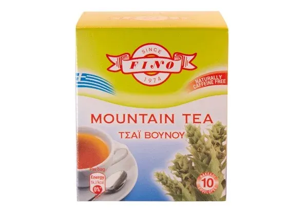 Yrttitee FINO vuoristotee/sideritis-yrtti (10*0,8 g) 8g