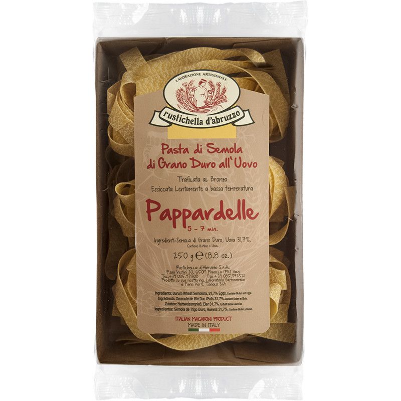 Pappardelle all&#39;uovo munapasta RUSTICHELLA D’ABRUZZO 250g