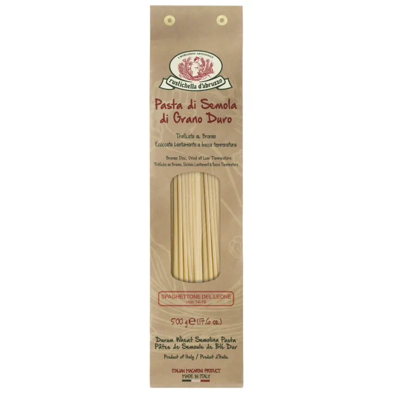 Spaghettone del leone pasta RUSTICHELLA D’ABRUZZO 500g