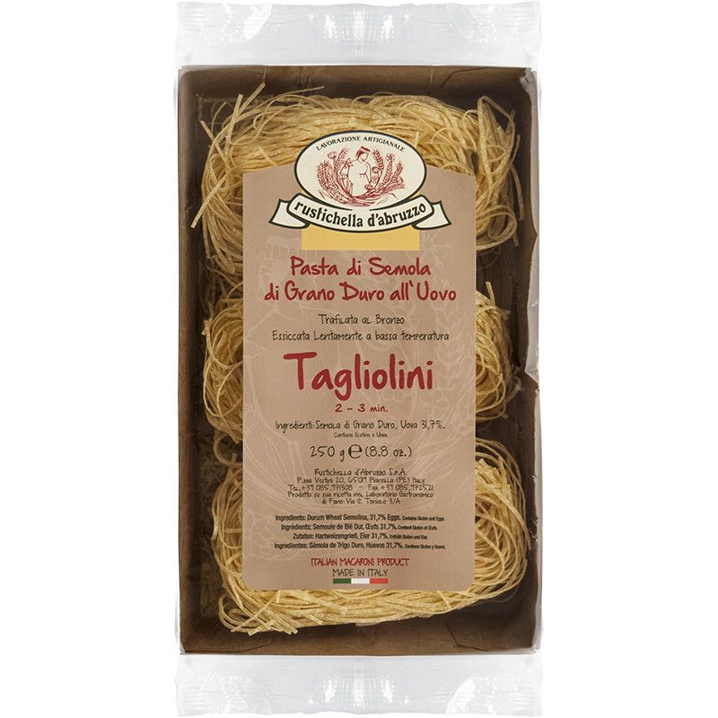Tagliolini all&#39;uovo munapasta RUSTICHELLA D’ABRUZZO 250g