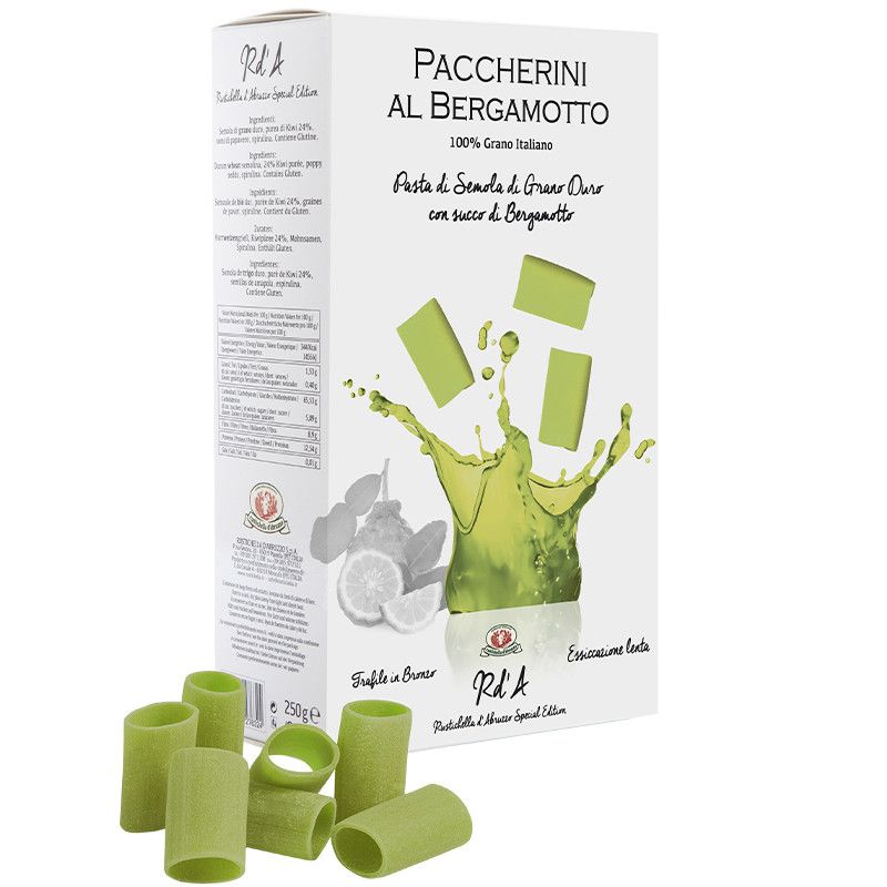 Paccherini al bergamotto pasta RUSTICHELLA D’ABRUZZO 250g
