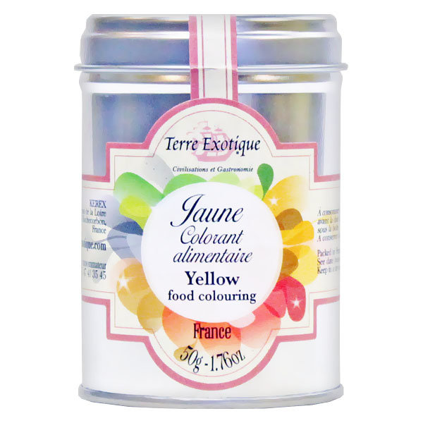 Keltainen väriaine | Yellow food colouring | TERRE EXOTIQUE | 50g