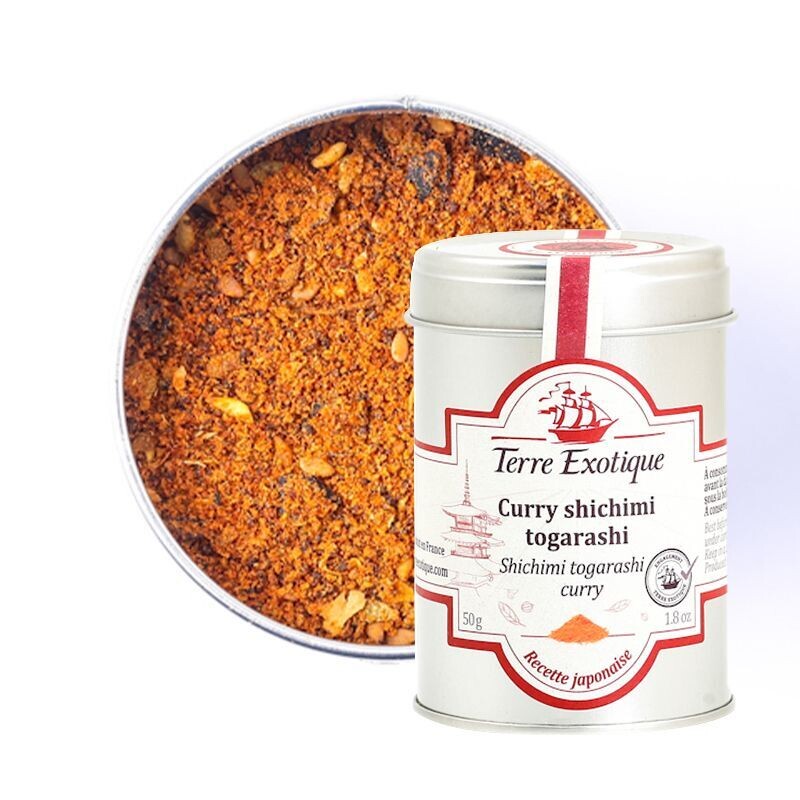 Shichi-mi-togarashi Japanilainen curry | TERRE EXOTIQUE | 50g Shichi-mi-togarashi Japanilainen curry | TERRE EXOTIQUE | 50g