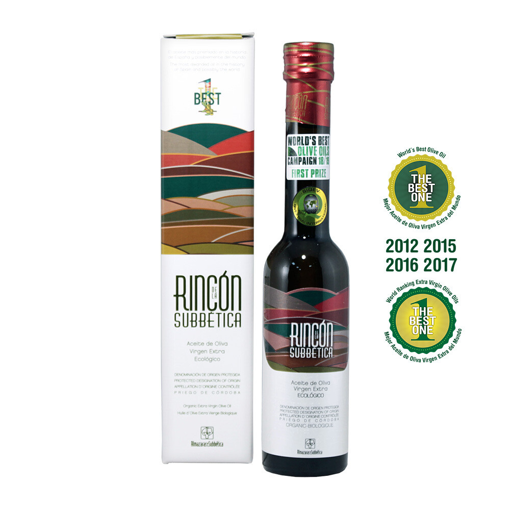 Rincón de la Subbética luomu ekstraneitsytoliiviöljy D.O.P. | ALMAZARAS | 250ml