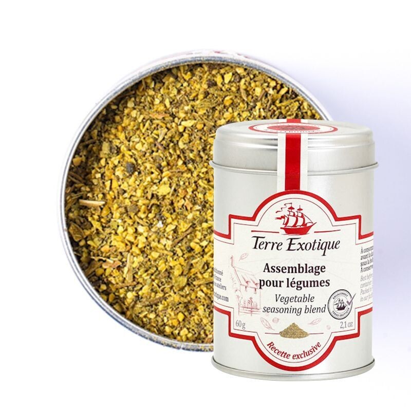 Kasvismausteseos | Vegetable Spice Blend | TERRE EXOTIQUE | 45g Kasvismausteseos | Vegetable Spice Blend | TERRE EXOTIQUE | 45g