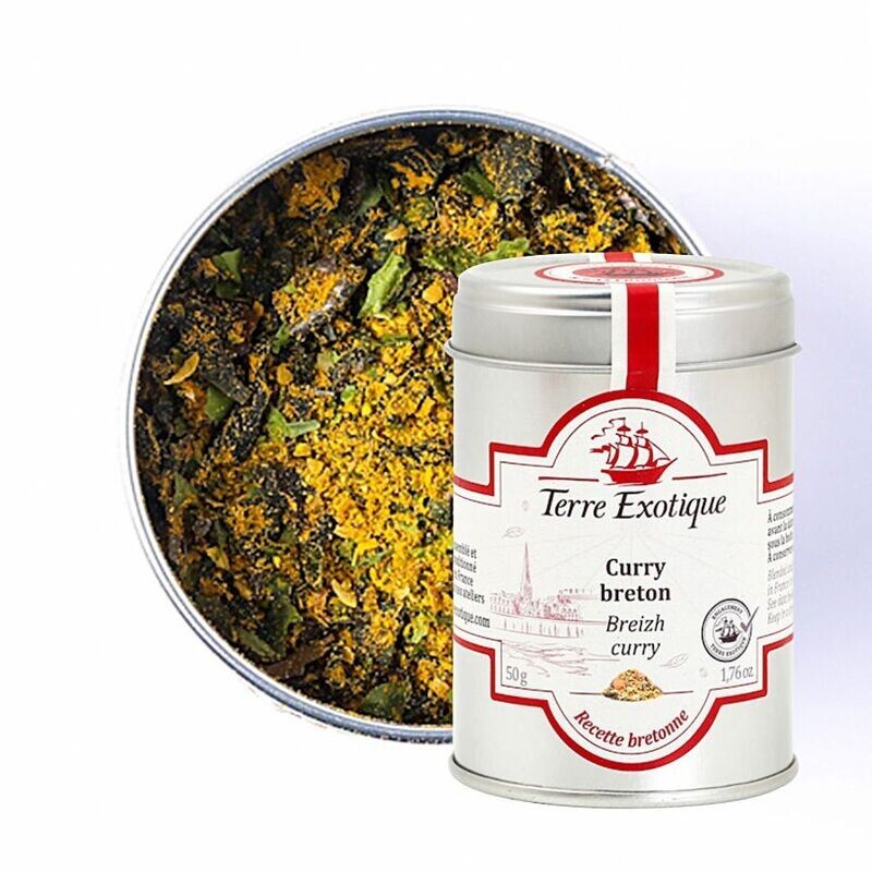 Bretagne curry | Breton Curry | TERRE EXOTIQUE | 50g Bretagne curry | Breton Curry | TERRE EXOTIQUE | 50g
