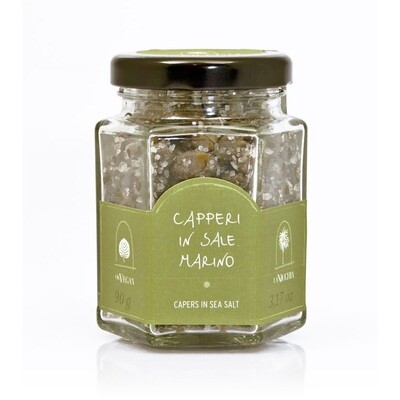 Kaprikset merisuolassa | Capers in Sea Salt | LA NICCHIA | 90g Kaprikset merisuolassa | Capers in Sea Salt | LA NICCHIA | 90g