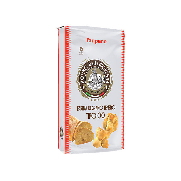 Leipäjauho Pane-SSP “00" W-400 | MOLINO DALLAGIOVANNA | 5 kg Leipäjauho Pane-SSP “00" W-400 | MOLINO DALLAGIOVANNA | 5 kg