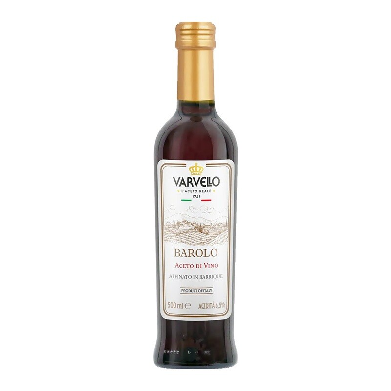 Barolo punaviinietikka kypsytetty | Barolo Red Wine Vinegar | VARVELLO | 500ml Barolo punaviinietikka kypsytetty | Barolo Red Wine Vinegar | VARVELLO | 500ml