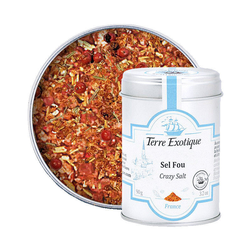 Hullu suola | Crazy Salt | TERRE EXOTIQUE | 90g Hullu suola | Crazy Salt | TERRE EXOTIQUE | 90g
