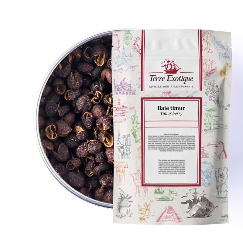 Timur pippuri (Nepal) | TERRE EXOTIQUE | 500 g Timur pippuri (Nepal) | TERRE EXOTIQUE | 500 g