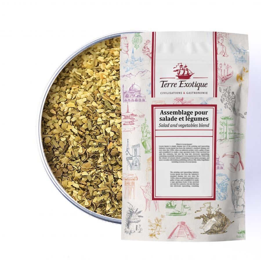Kasvismausteseos | Vegetable Spice Blend | TERRE EXOTIQUE | sachet 500g Kasvismausteseos | Vegetable Spice Blend | TERRE EXOTIQUE | sachet 500g
