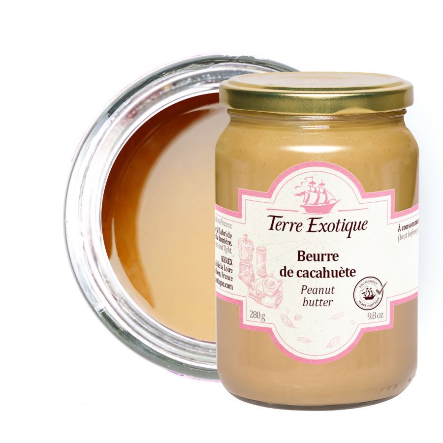 Maapähkinävoi | Peanut butter | TERRE EXOTIQUE | 280 g Maapähkinävoi | Peanut butter | TERRE EXOTIQUE | 280 g