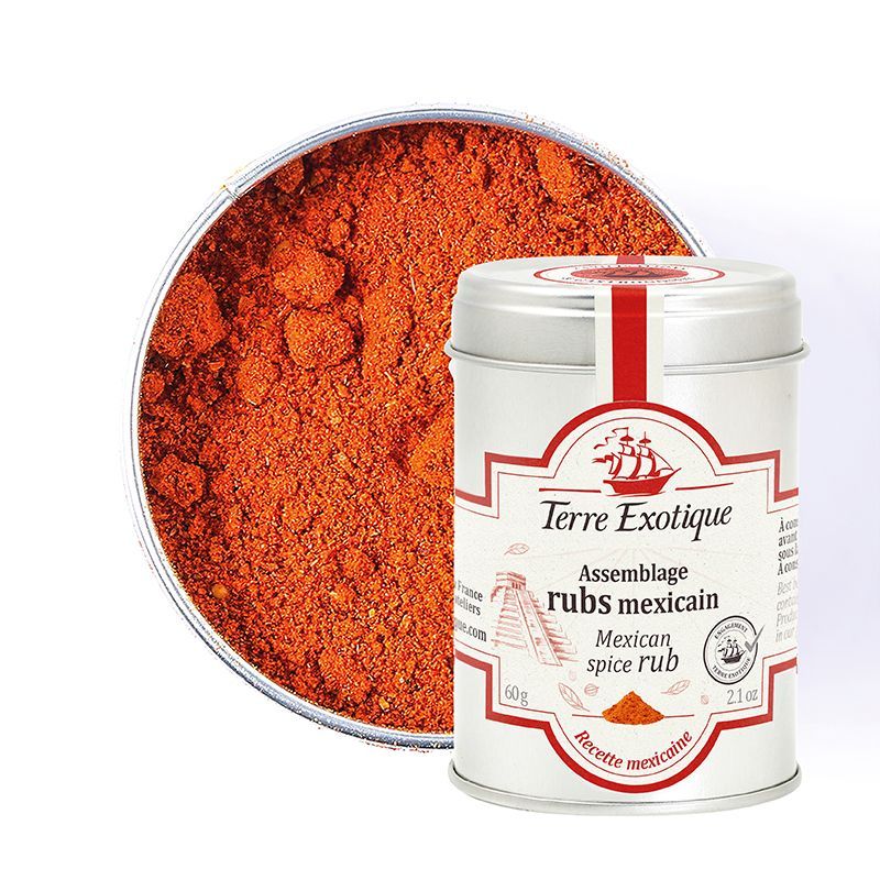 Meksikolainen maustesekoitus kuivamarinointiin | TERRE EXOTIQUE | 60 g Meksikolainen maustesekoitus kuivamarinointiin | TERRE EXOTIQUE | 60 g