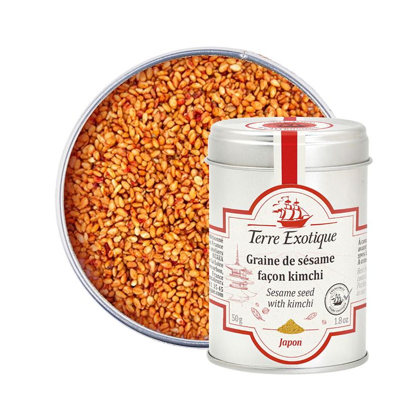 Seesaminsiemeniä kimchin kanssa | TERRE EXOTIQUE | 50g Seesaminsiemeniä kimchin kanssa | TERRE EXOTIQUE | 50g