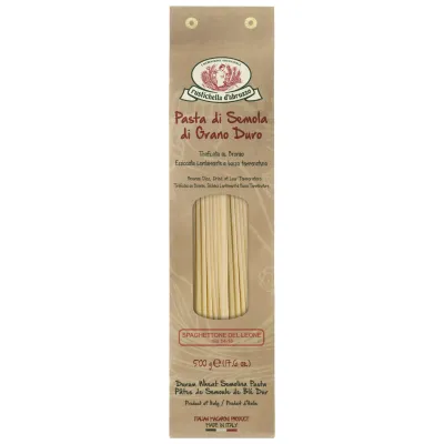Spaghettone del Leone pasta RUSTICHELLA D’ABRUZZO 500g Spaghettone del Leone pasta RUSTICHELLA D’ABRUZZO 500g