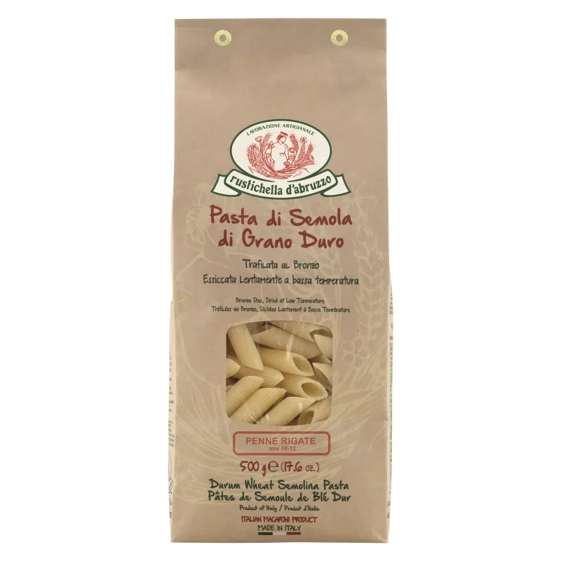 Penne rigate pasta RUSTICHELLA D’ABRUZZO 500g