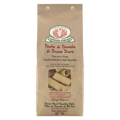 Rigatone pasta RUSTICHELLA D’ABRUZZO 500g