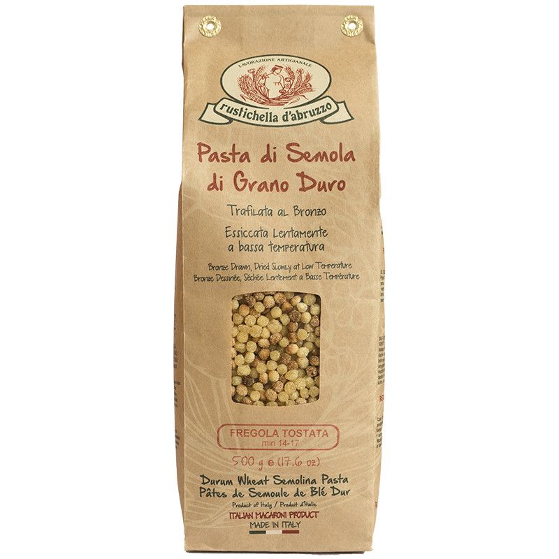 Fregola tostata pasta RUSTICHELLA D’ABRUZZO 500g Fregola tostata pasta RUSTICHELLA D’ABRUZZO 500g