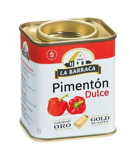 Makea kultainen paprika | Pimenton Dulce Oro | LA BARACCA | 75g Makea kultainen paprika | Pimenton Dulce Oro | LA BARACCA | 75g
