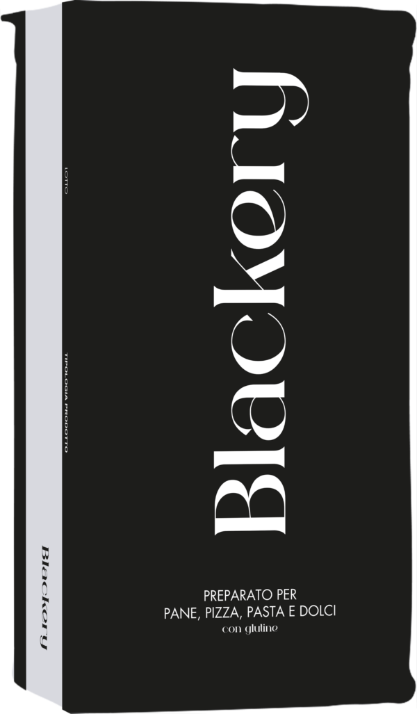 Blackery Forte musta vehnäjauho | MOLINO DALLAGIOVANNA | 10 kg Blackery Forte musta vehnäjauho