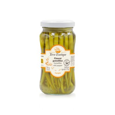 Guindillas -chilipaprikat | Guindillas Basque Peppers | TERRE EXOTIQUE | 285 g