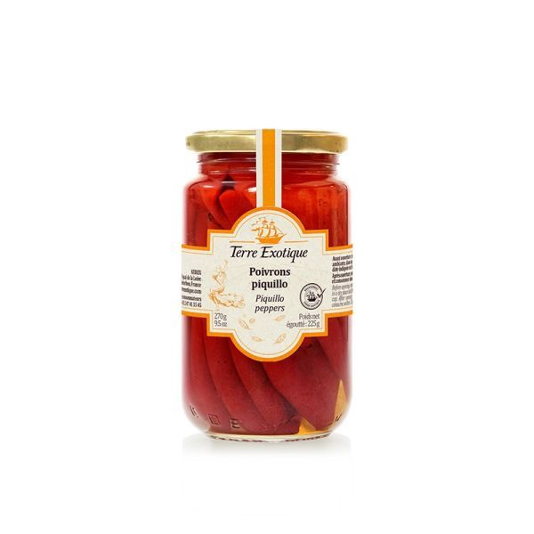 Piquillo -paprika | Pimientos del Piquillo | TERRE EXOTIQUE | 270 g