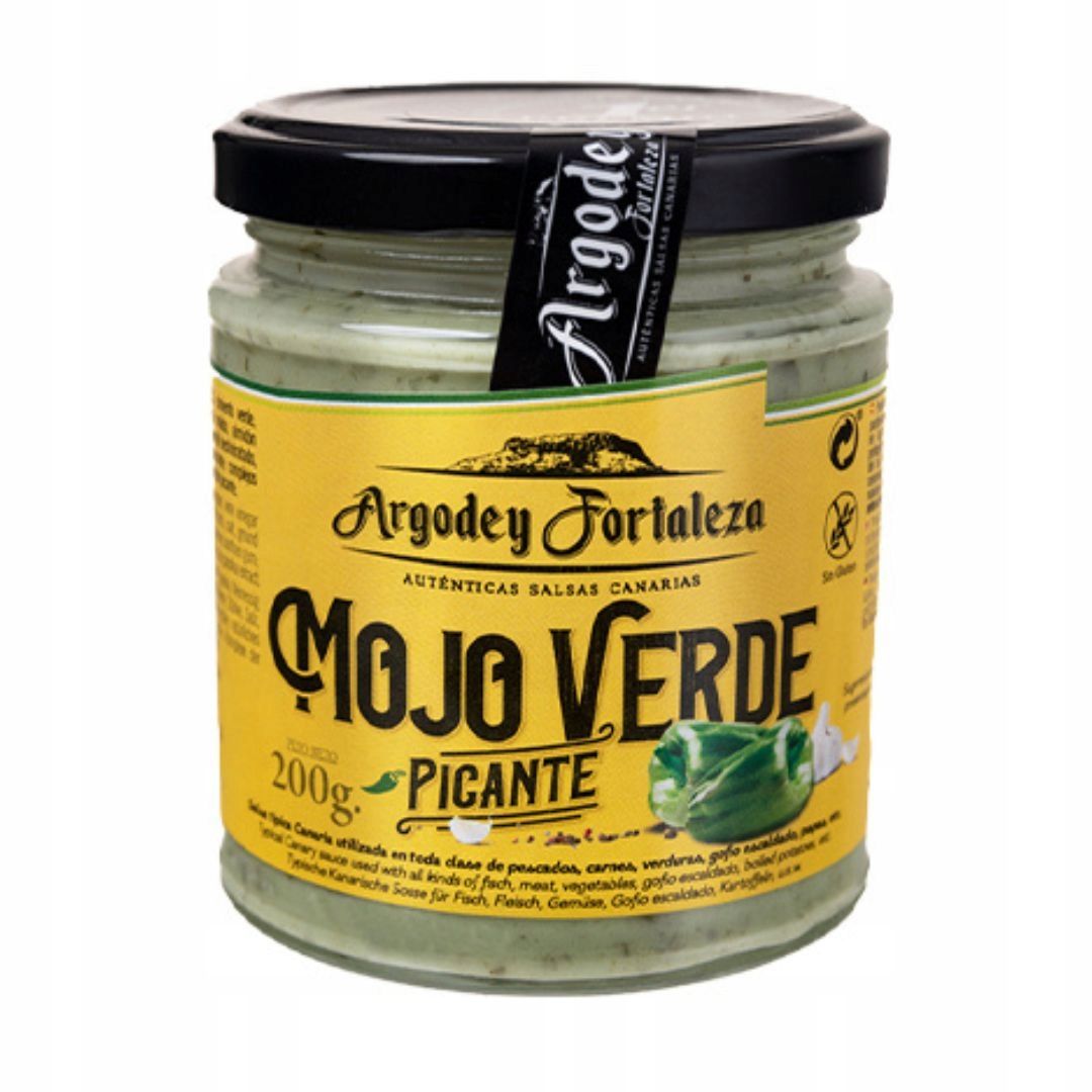 Kanarian vihreä kastike | Mojo Verde Picante | ARGODEY FORTALEZA | 200 ml