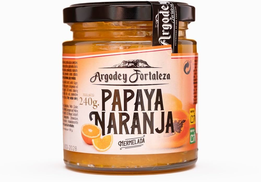 Papaija-appelsiinimarmeladi | ARGODEY FORTALEZA | 240 g