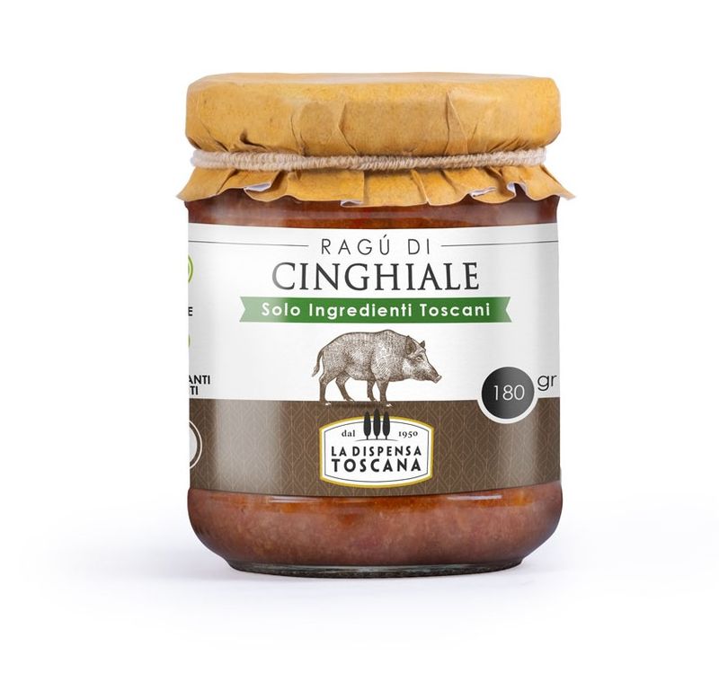 Toscanalainen villisianlihakastike | Ragù di Cinghiale | DISPENSA TOSCANA | 180g Toscanalainen villisianlihakastike | Ragù di Cinghiale | DISPENSA TOSCANA | 180g