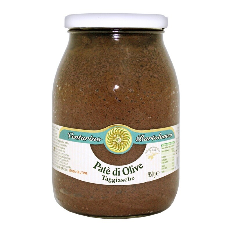 Taggiasca Oliivitahna | Taggiasca Olives Pate | VENTURINO | 950 g Taggiasca Oliivitahna | Taggiasca Olives Pate | VENTURINO | 950 g