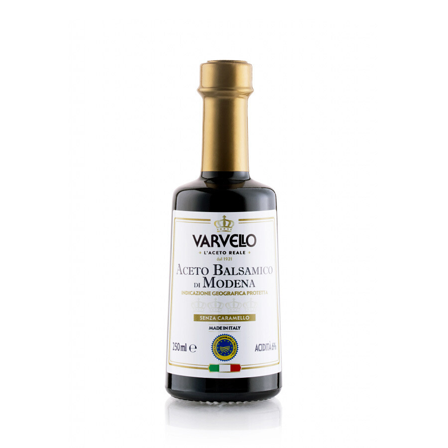 Modenalainen balsamiviinietikka I.G.P | Balsamic Vinegar Golden Line | VARVELLO | 250ml Modenalainen balsamiviinietikka I.G.P | Balsamic Vinegar Golden Line | VARVELLO | 250ml