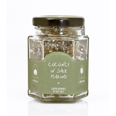 Kaprismarjat (cucunci) merisuolassa | Caper Berries in Sea Salt | LA NICCHIA | 90g Kaprismarjat (cucunci) merisuolassa | Caper Berries in Sea Salt | LA NICCHIA | 90g