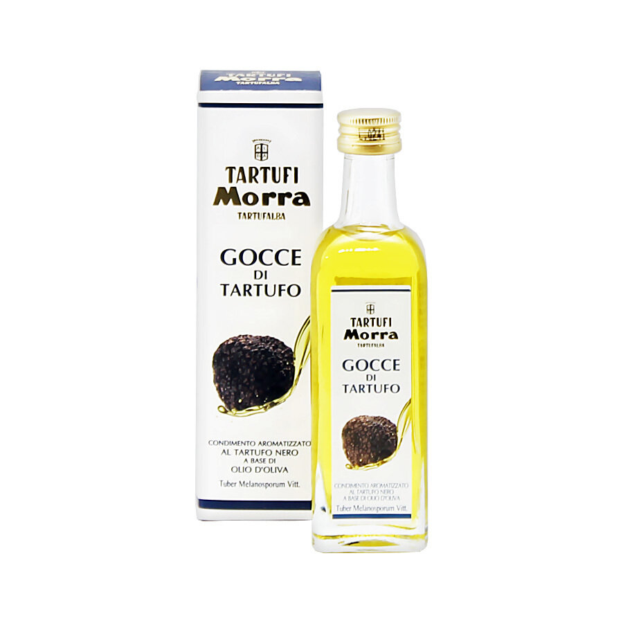 Tryffeliöljy, talven mustatryffeli (Tuber Melanosporum Vitt.) | TARTUFI MORRA | 55ml Tryffeliöljy, talven mustatryffeli (Tuber Melanosporum Vitt.) | TARTUFI MORRA | 55ml