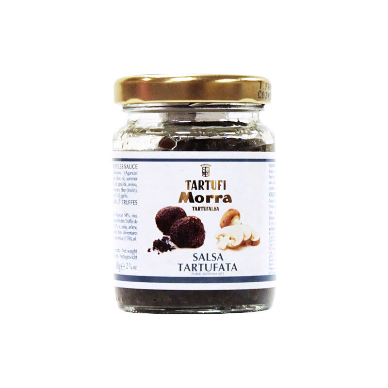 Tartufata -tryffelikastike (8%) | Black Truffle Sauce | TARTUFI MORRA | 80g Tartufata -tryffelikastike (8%) | Black Truffle Sauce | TARTUFI MORRA | 80g