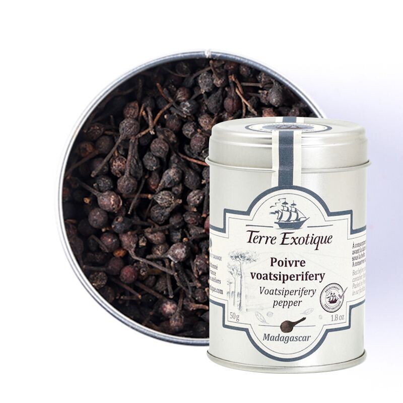 Voatsiperifery villi mustapippuri | TERRE EXOTIQUE | 50g Voatsiperifery villi mustapippuri | TERRE EXOTIQUE | 50g