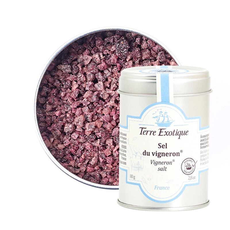 Vigneron viinisuola | Vigneron (Cabernet) Salt | TERRE EXOTIQUE | 80g